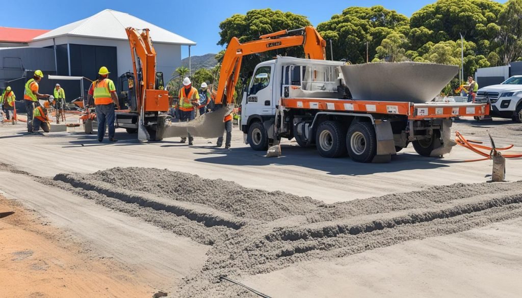 Concreting Process in Townsville