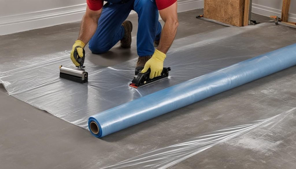 How to Install Vapor Barrier on Concrete Floor: Essential Steps